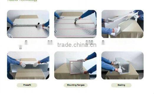 HVAC Auminum foil PU foam insulated air duct panel