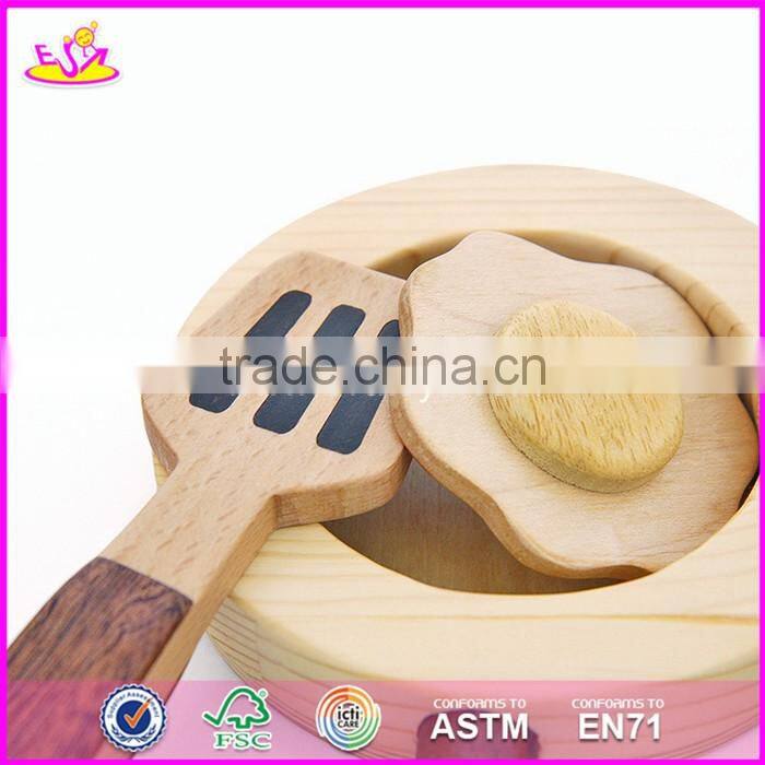 2017 New products children pretend play wooden cooking toys W10B179