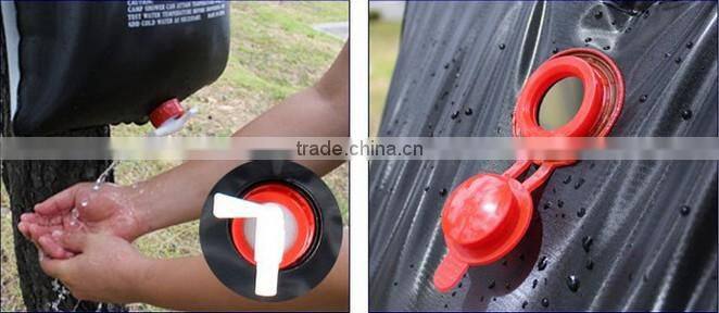 2016 GOOD QULAITY 10L CAMPING SHOWER WITH COMPETIITVE PRICE