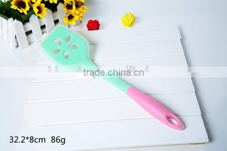 Girls cooking sets silicone kitchen utensil set,chinese cooking tools for non-stick pan