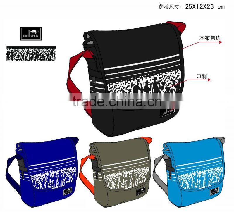 New fashionable and durable messenger bag men shoulder bag