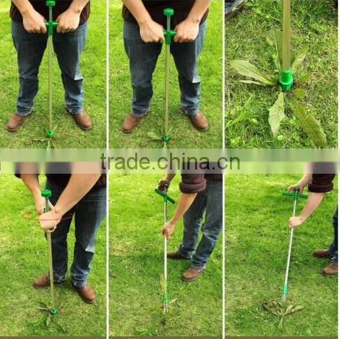 Garden Lawn Long tool twist and pull speedy Weeder