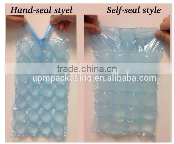 custom degradable LDPE plastic disposable freezer ice cooler cube bag