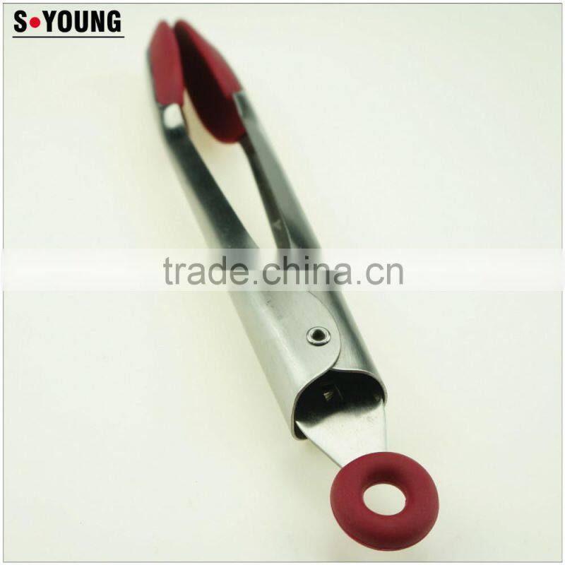 14060 14 Inch High Quality Silicone Locking Food Tong Grill Tongs