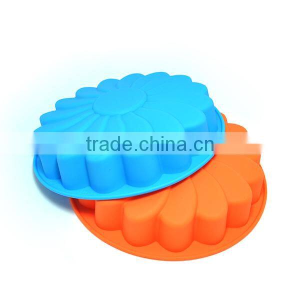 rose design flower silicone cake mold