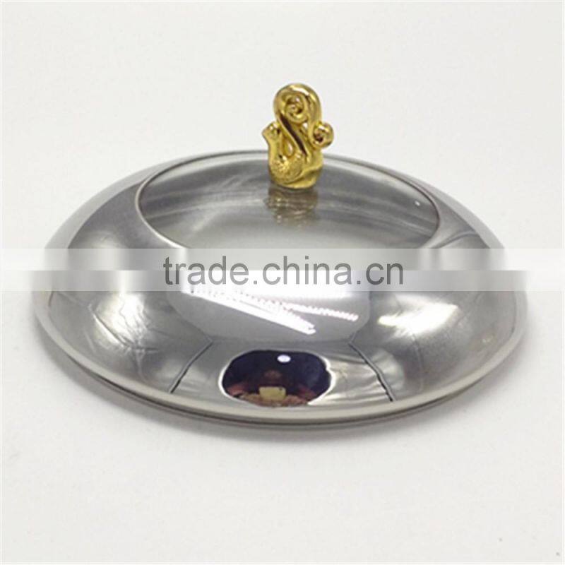 Hot sale Round gold Stainless Steel Buffet Chaffing Dish