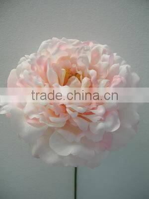 27783PL handcraft fabrication make artificial taffeta peony flower head
