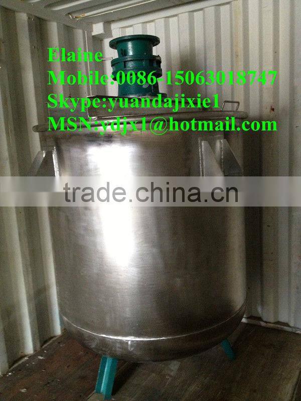 liquid agitator tank/liquid soap mixer/stainless steel vessel