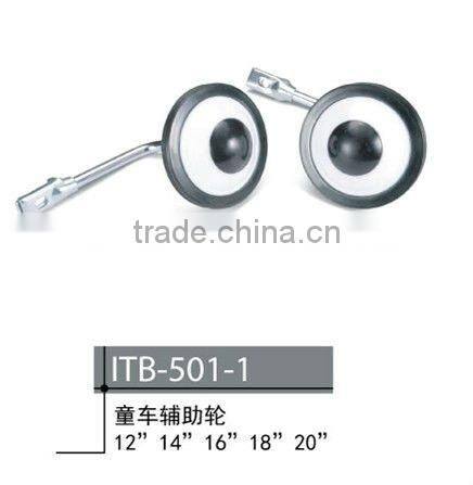 children bicycle's plastic training wheel and wheel stand