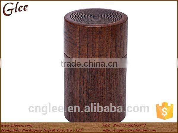 Round Tea box Wood Gift Box