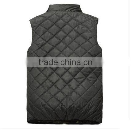 Men's quilt cotton fashion vest