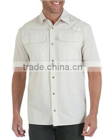 Men's Short Sleeve Woven Utility Shirt
