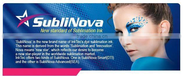Factory direat supply wholesale price korea subliamtion ink for cotton fabric