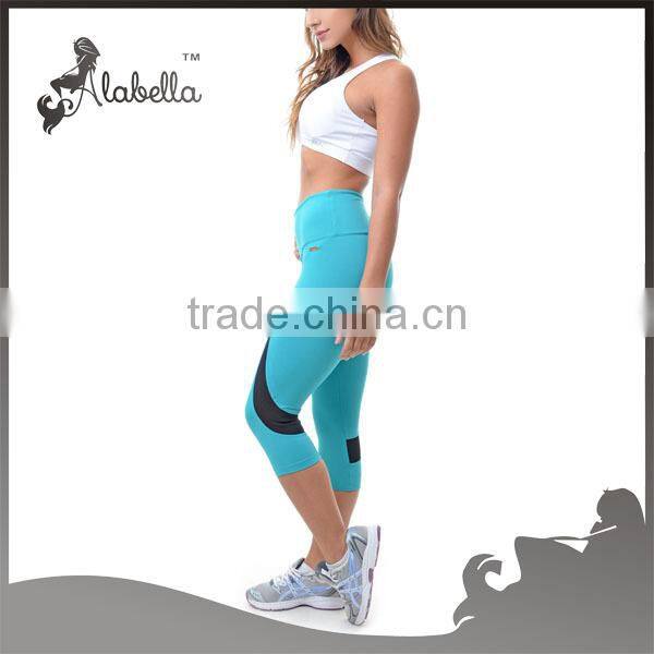 Ladies fitness clothing women leggings tight yoga wear capris pants