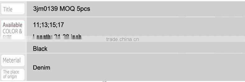 3jm0139 kids child's jeans MOQ 300pcs