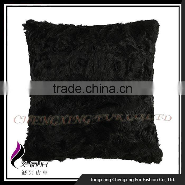 CX-D-98 New Design Lamb Fur Cushion Cover