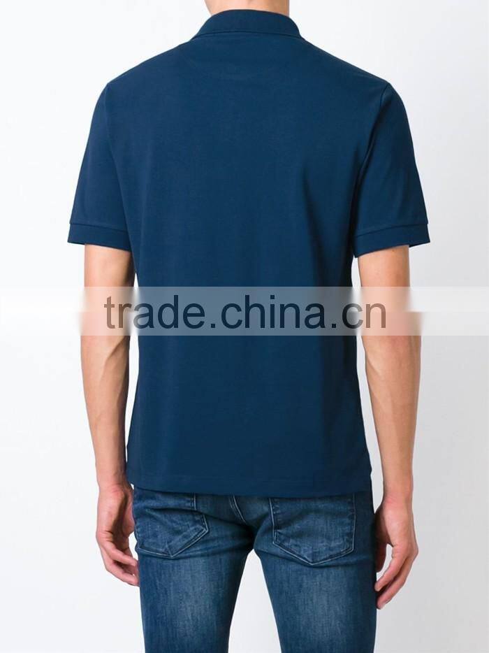 Mens customize embriodery design velvet collar polo shirts on sale