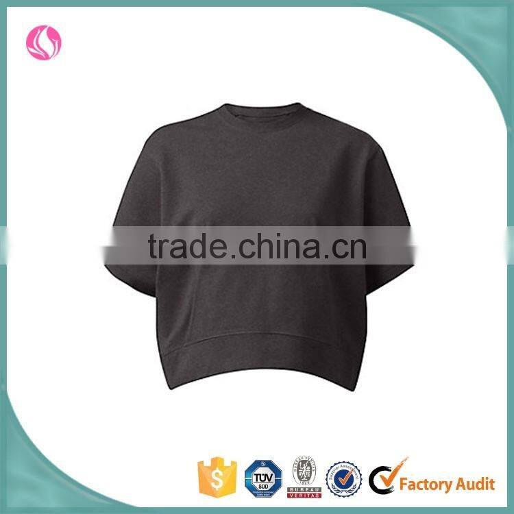Fitness Crop Top T shirt Wholesale China T shirt Printing OEM T-shirt Printer Yoga Sweatshirt