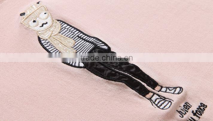 2016 new fashion half sleeve casual women t-shirt wholesale