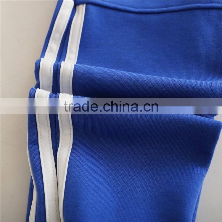 high quality 100% cotton school children age 4-14Years kids jogging pants/cheap custom design kids sports track pants