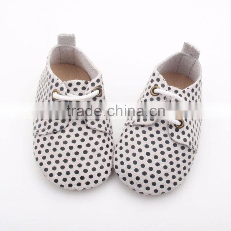 Children leather kids designer baby oxfords shoes