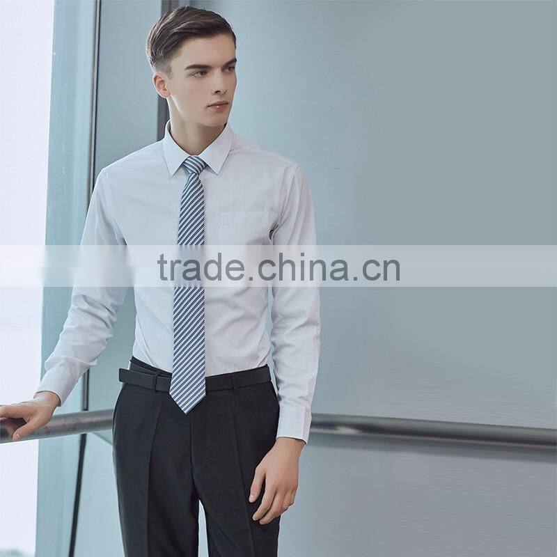 Man Light Blue Long Sleeve Formal 3 Plus Size Shirt Model Men Dress Shirts