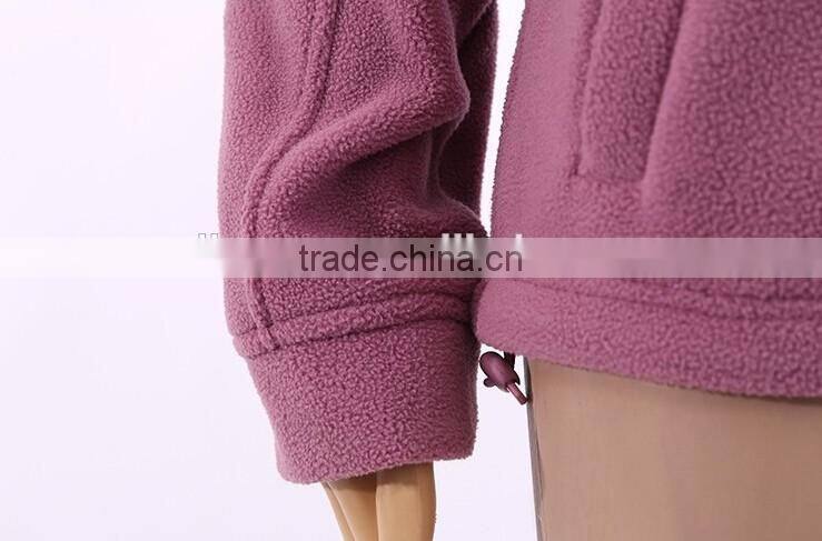 Wholesale Plain Cheap Fleece Jacket For Women