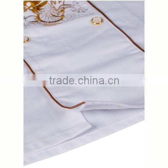 Factory Production Custom Logo Cooking Cotton Chef Uniform