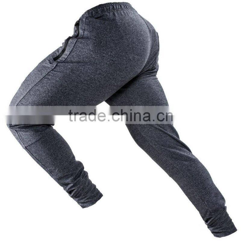 2016 High quality soft custom men jogger gym pants legging