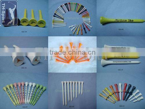 Wholesale Novelty Bamboo Golf bulk golf tees