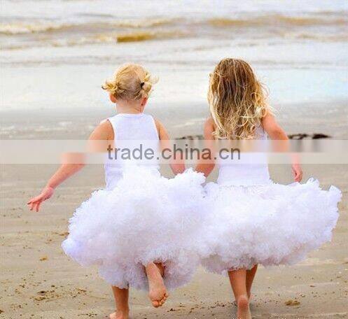 Adorable baby boutique clothing princess ballet tutu fluffy pettiskirt girls smcoked ruffle chiffon boutique skirt