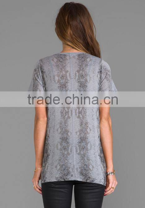 new pattern t-shirt women