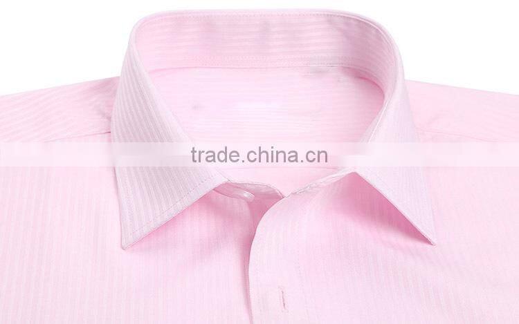 cotton polyester blend fancy dress shirts for men