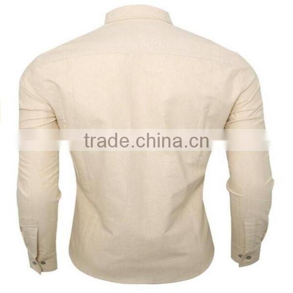 2016 new wholesale Plain Oxford Cotton Button Down custom mens casual dress shirts