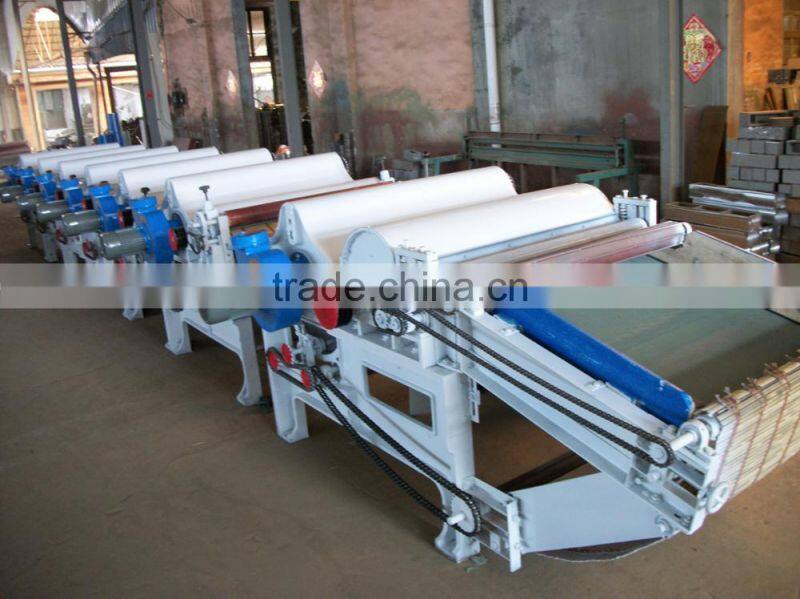 Waste clothes recycling machine/cotton textile fluffer machine