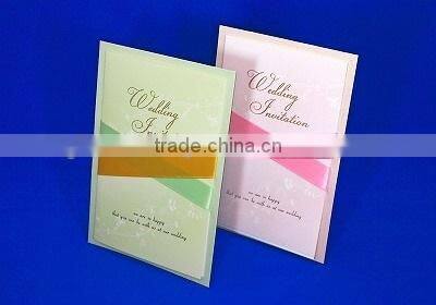 Wedding Invitation Cards 'RIBON TIE' made in japan Wholesale