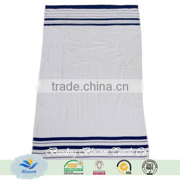 100% Cotton Hemstitch scalloped border Bath Towel HR bath towel