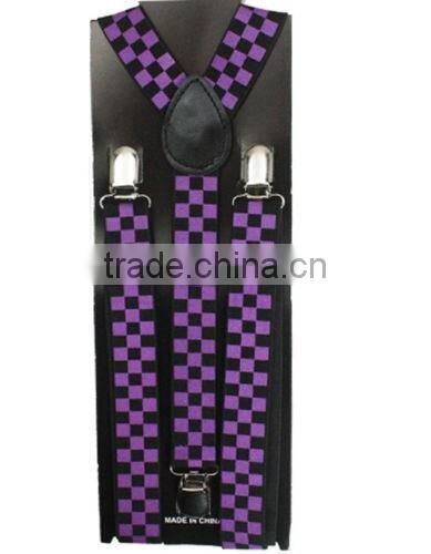 35 Colors 40" New Adult Mens Women Clip-on Suspenders Elastic Y-Shape Adjustable Braces
