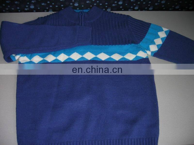 2015 fashion CHILD sytle striped knitting pullover sweater