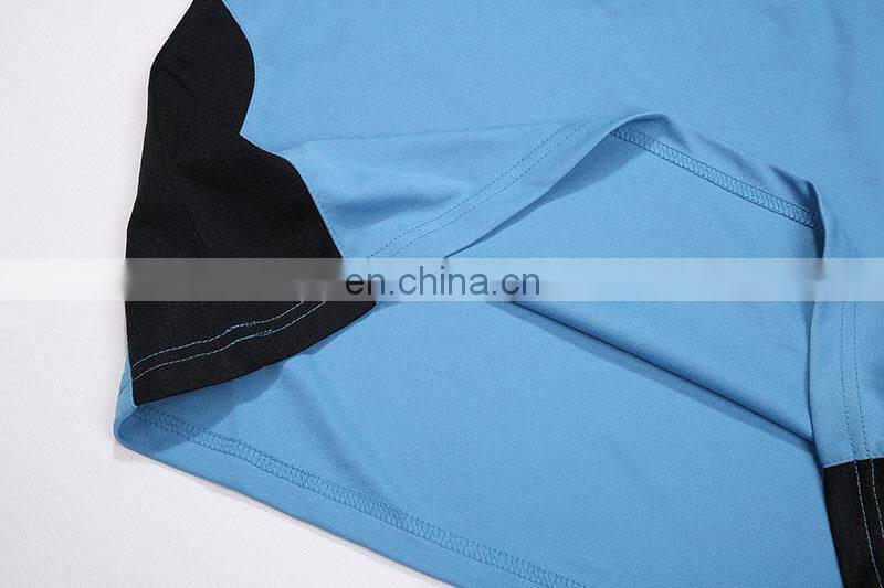 Short Sleeves Soccer Athletes Jerseys with Pocket