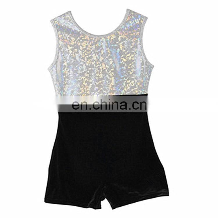 high quality plus size school girl leotards shorts wear
