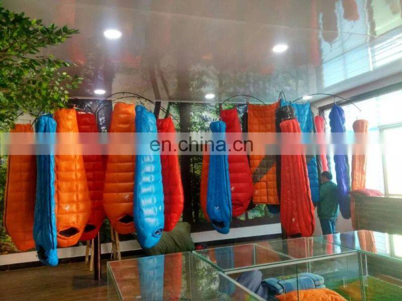 thin woman yellow down jacket with light color and weight