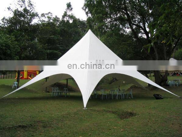 luxury high quality white star tent , star party tent for wedding event