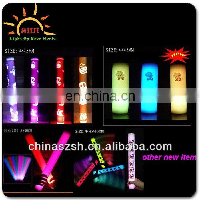 COOL!!! 16 inch Glow Stick LED Flashing Light Stick LED Foam Flashing Light Stick