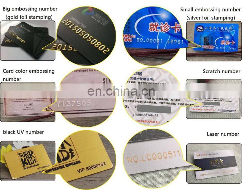 Wholesale Alibaba Quality Plastic PVC Name Card Transparent Business Card Printing