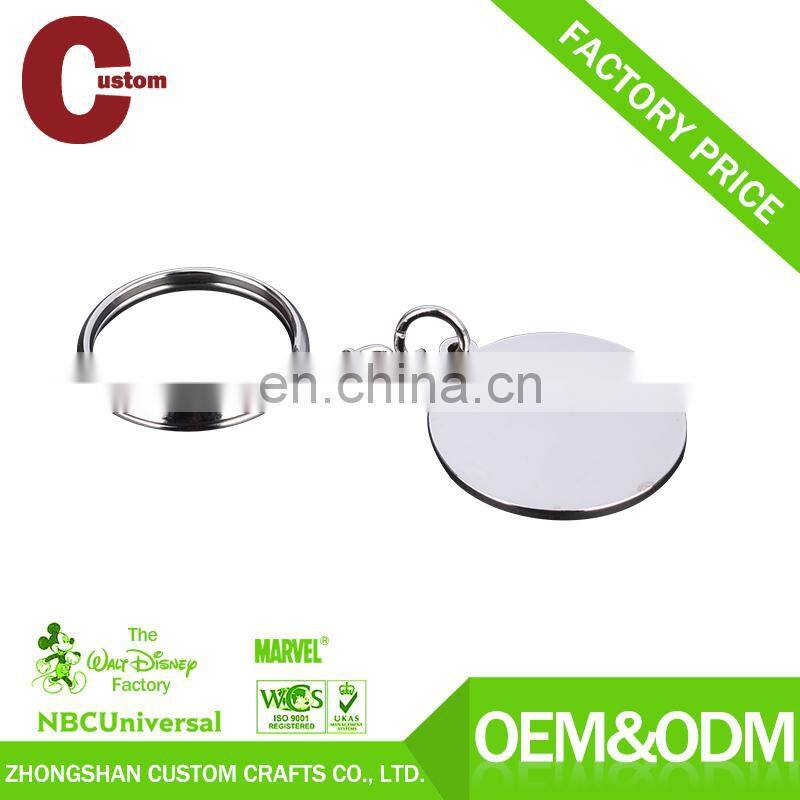 Factory price custom souvenir metal keychains
