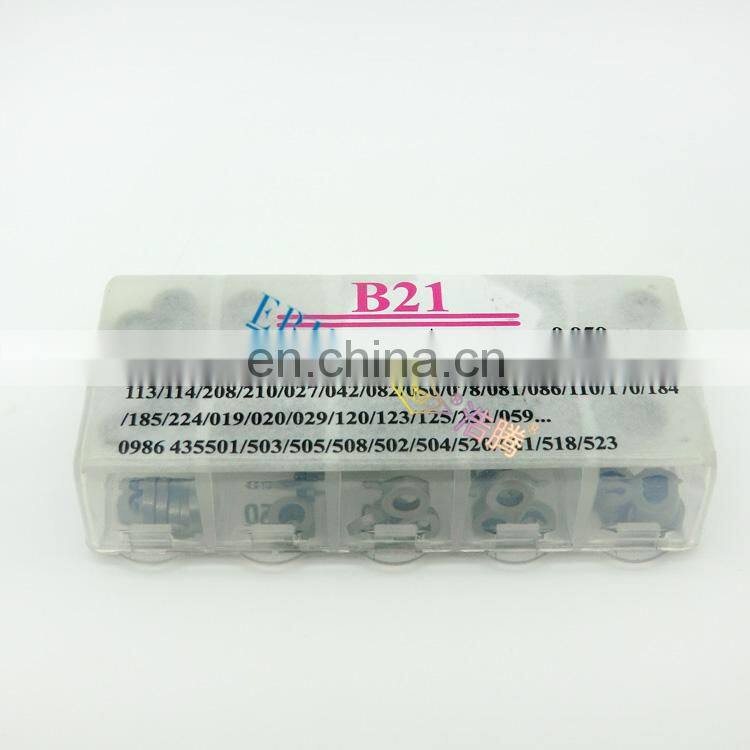 ERIKC B21 Denso fuel diesel injector nozzle washer and injector adjusting gaskets valve shim washer size 1.20mm-1.77mm
