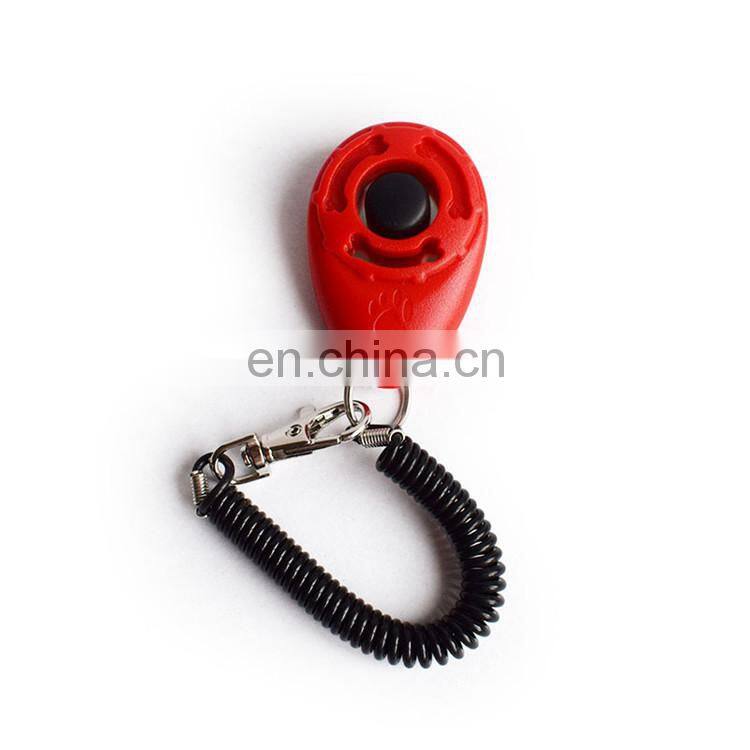 High quality dog trainer whistle & clicker pet training clicker for dog