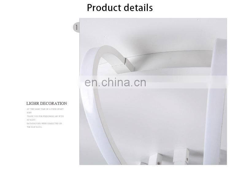 simple living room Led art ceiling lamp study lamp Nordic creative lighting