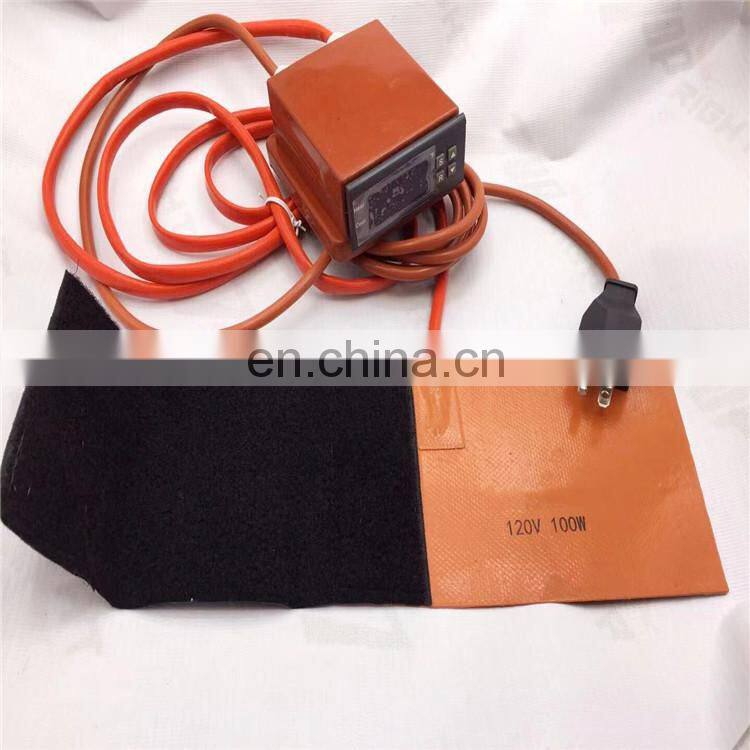 120v electric flexible silicone heater pad with controller